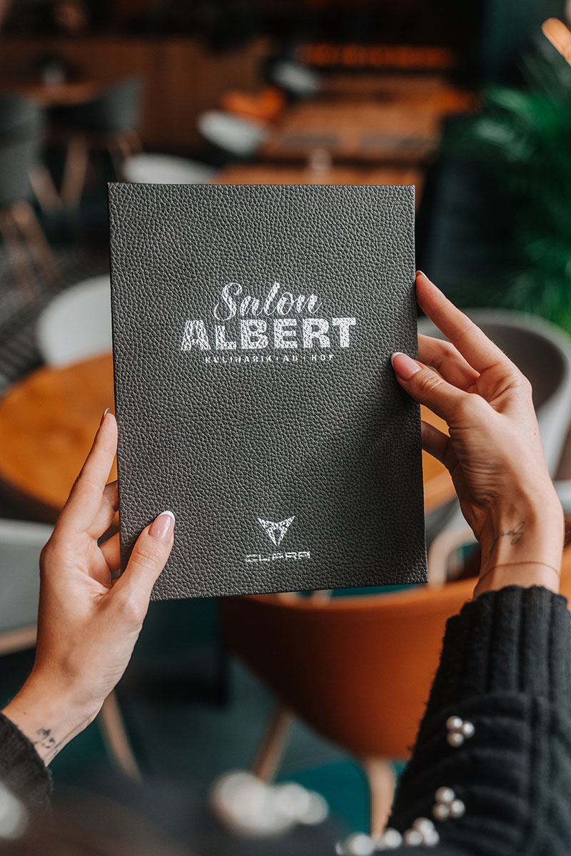 Salon Albert | Speisekarte